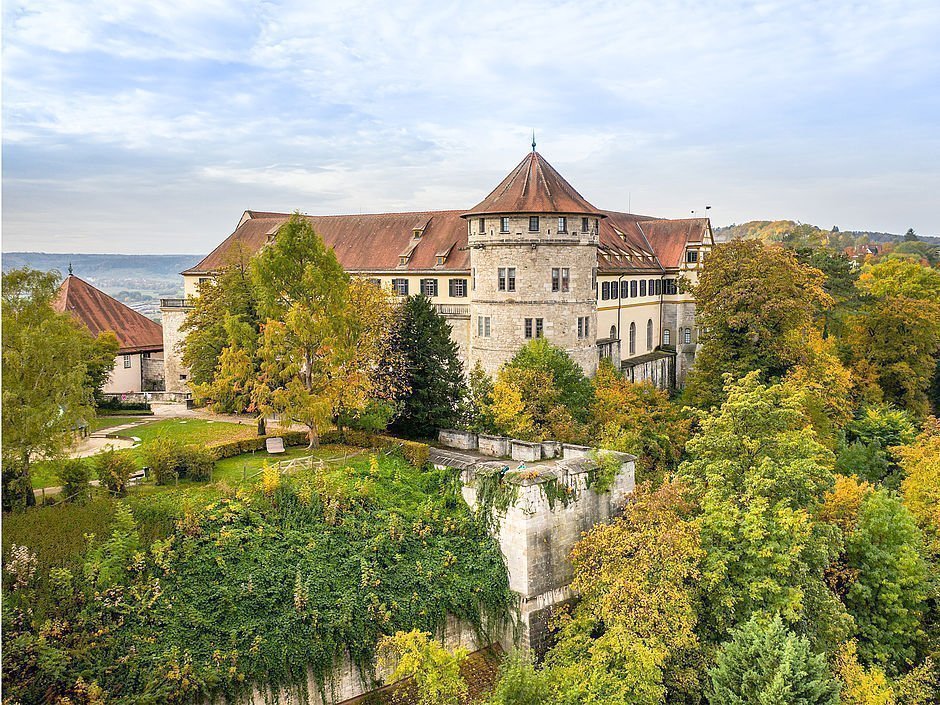 Blick auf Schloss Hohentübingen