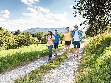 Herrliche Wanderwege und Ausflugsziele erwarten den Wanderer rund um Tübingen