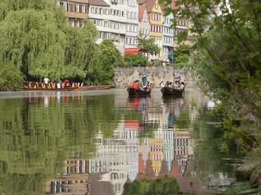 Bootfahren am Neckar