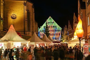 Abendstimmung am Schokoladenfestival Tübingen, © Alexander Gonschior